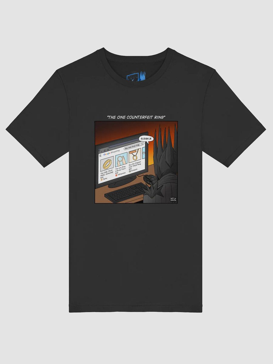 "The one counterfeit ring" soft t-shirt product image (5)