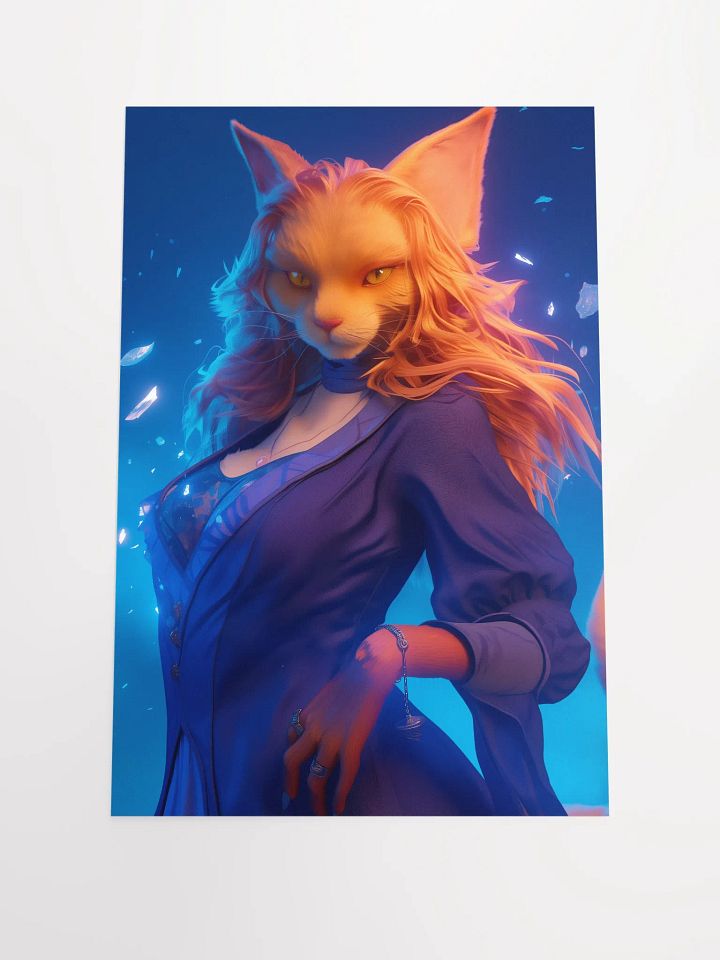 Mystical Feline Charisma Poster product image (1)