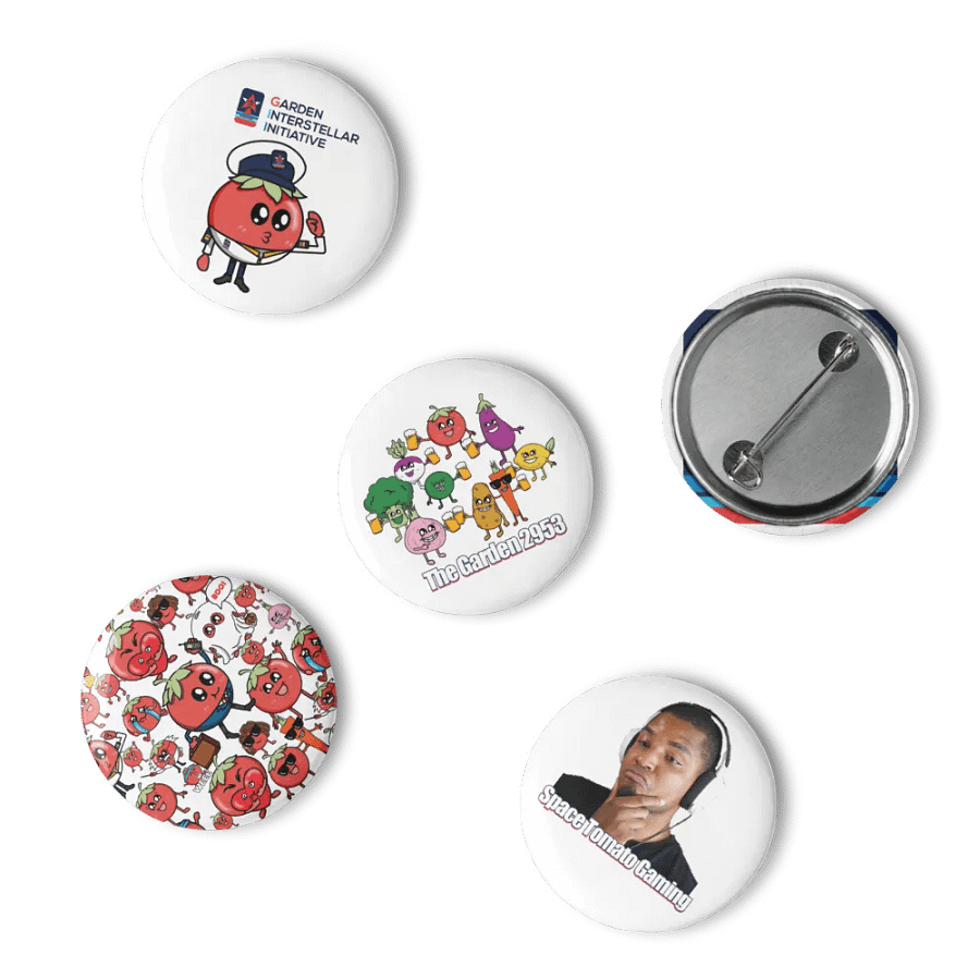Space Tomato Gaming | GII | The Garden Pin Set product image (4)