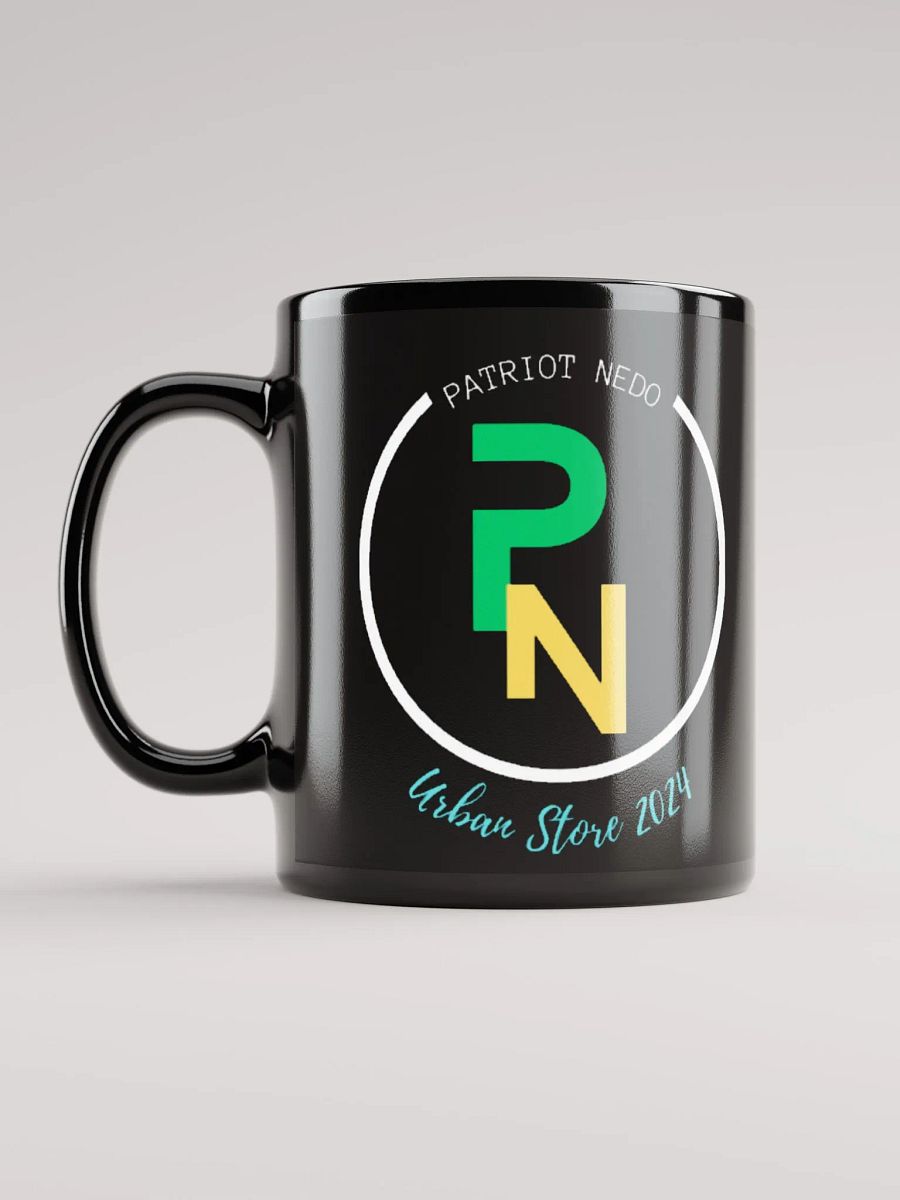 Patriot Nedo Store 100% Black Glossy Mug product image (11)