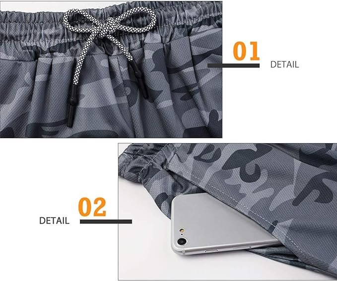 Gym Workout Shorts 2024 Running Men 2 In 1 Double-deck Quick Fitness Jogging Shorts product image (5)