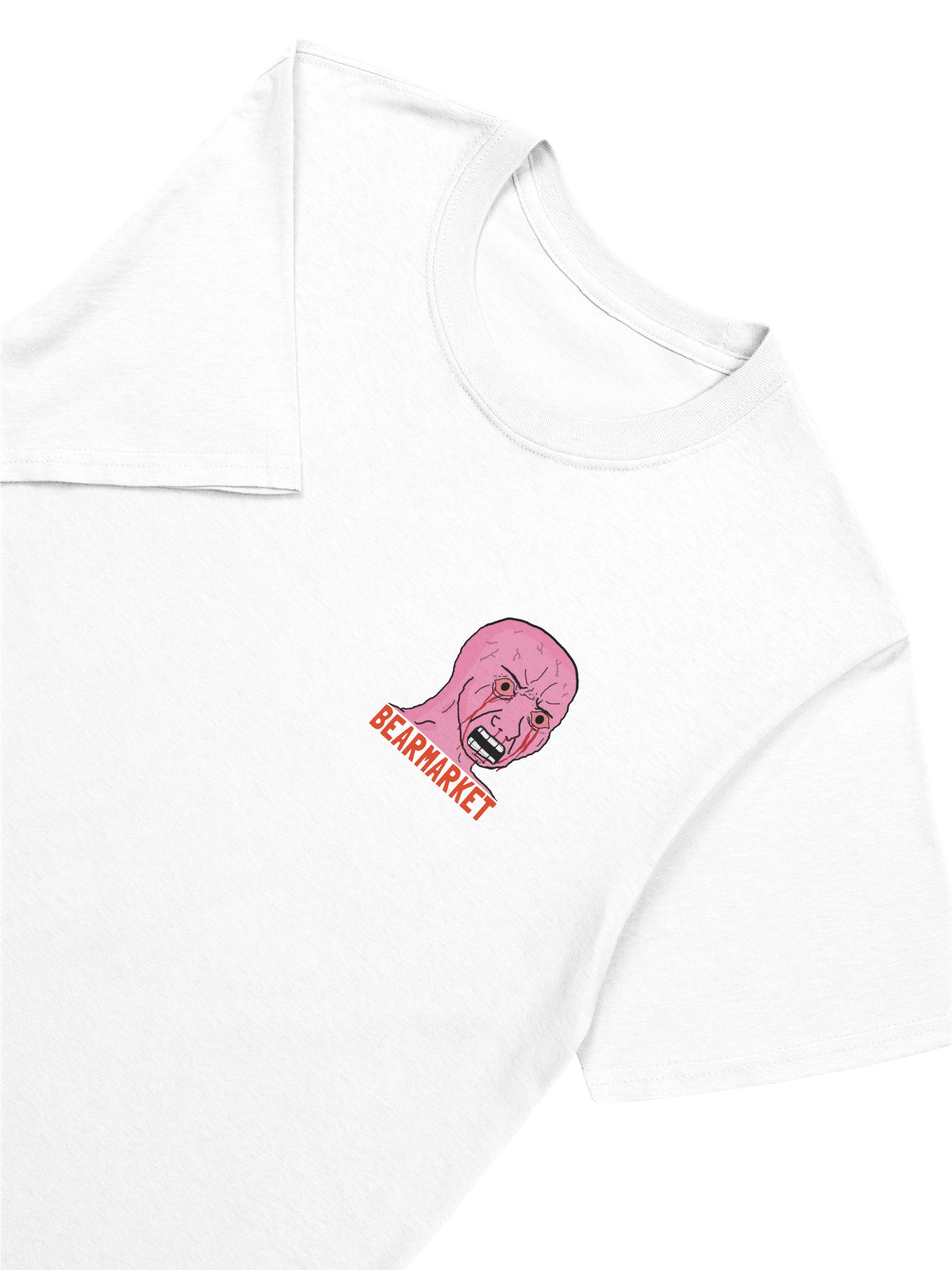 Wojak Tee - Red Face Bear Market 📉💀 product image (7)