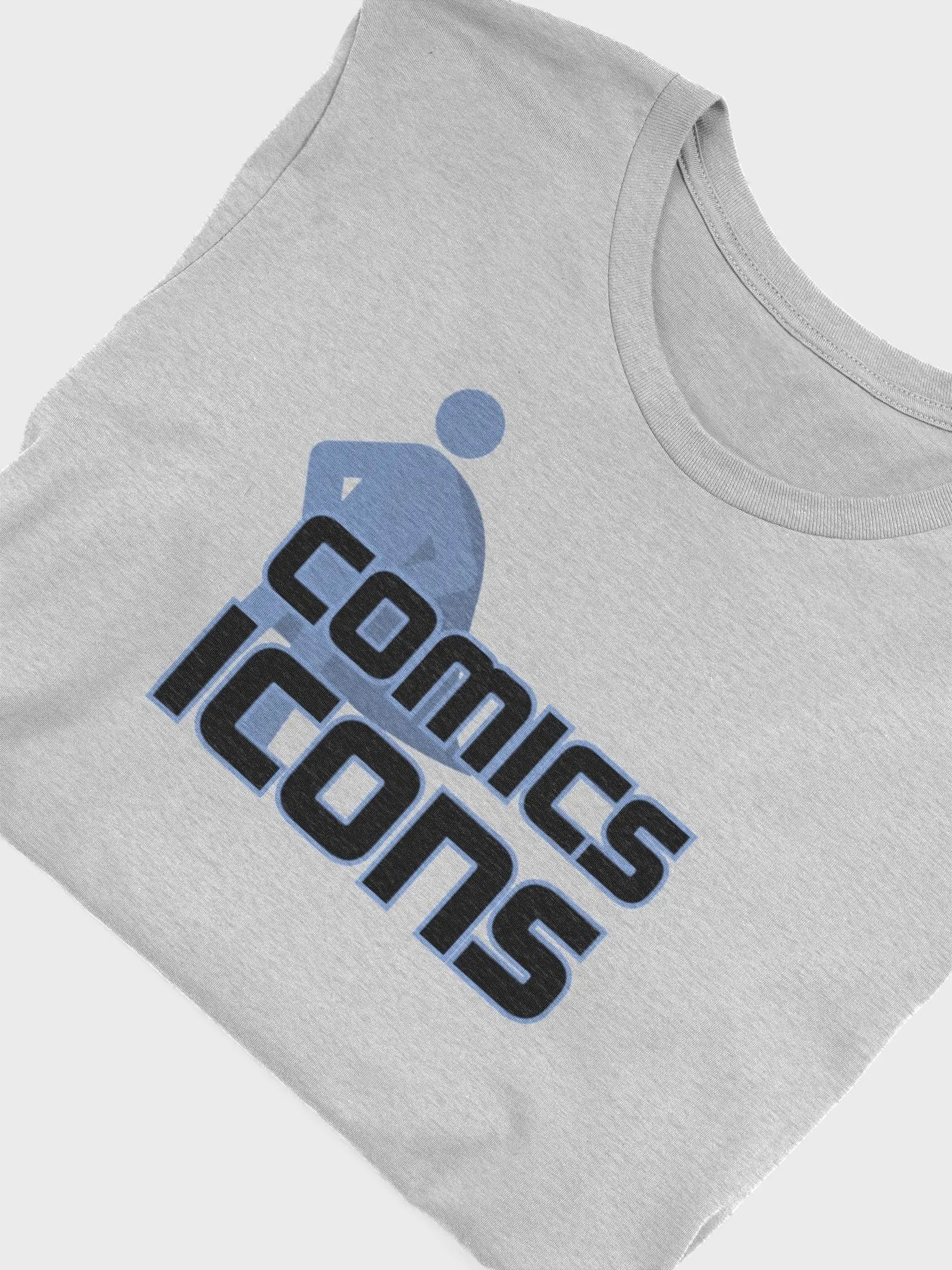 Comics Icons Black On Blue Logo Tee product image (52)