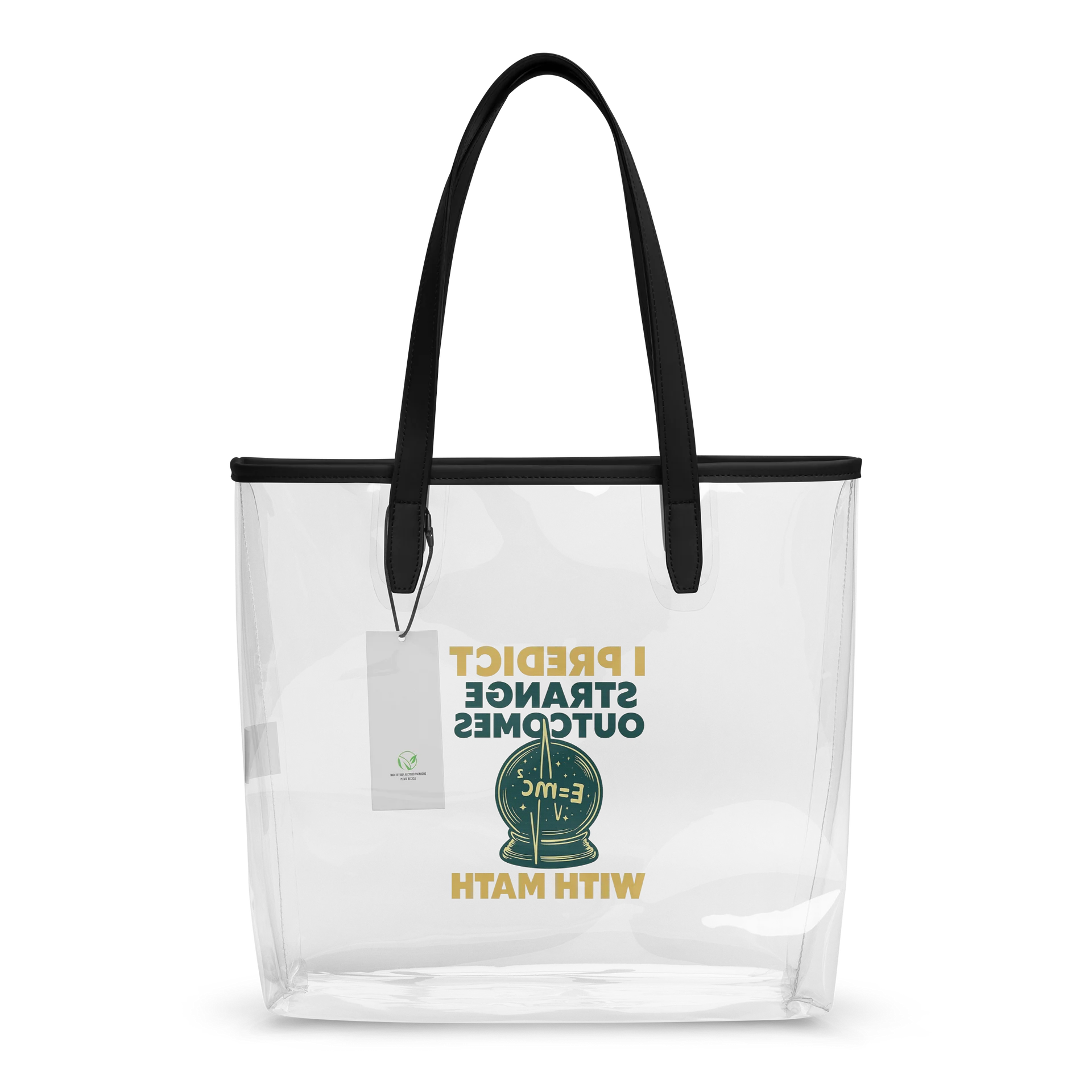 E=mc² Crystal Ball Clear Tote product image (2)
