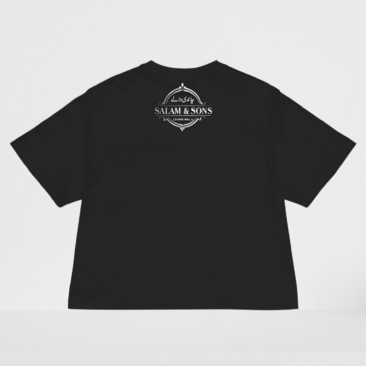 SALAM & SONS CHANDIWALE Official Women's Heavyweight Boxy T-Shirt product image (4)