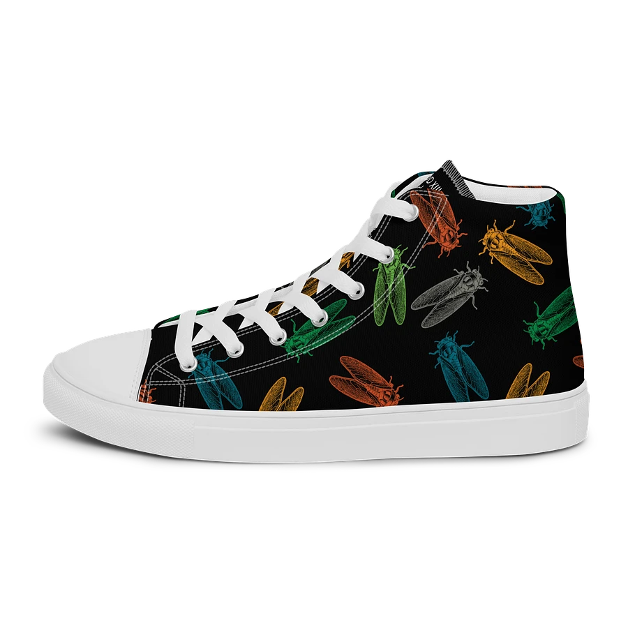 All Over Confetti Cicadas High Top Sneakers (Women’s) Image 7