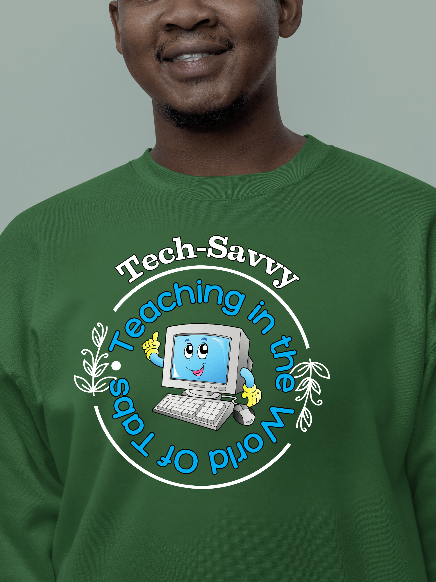 Tech Savvy, Teaching In The World Of Tabs Heritage Sweatshirt product image (11)