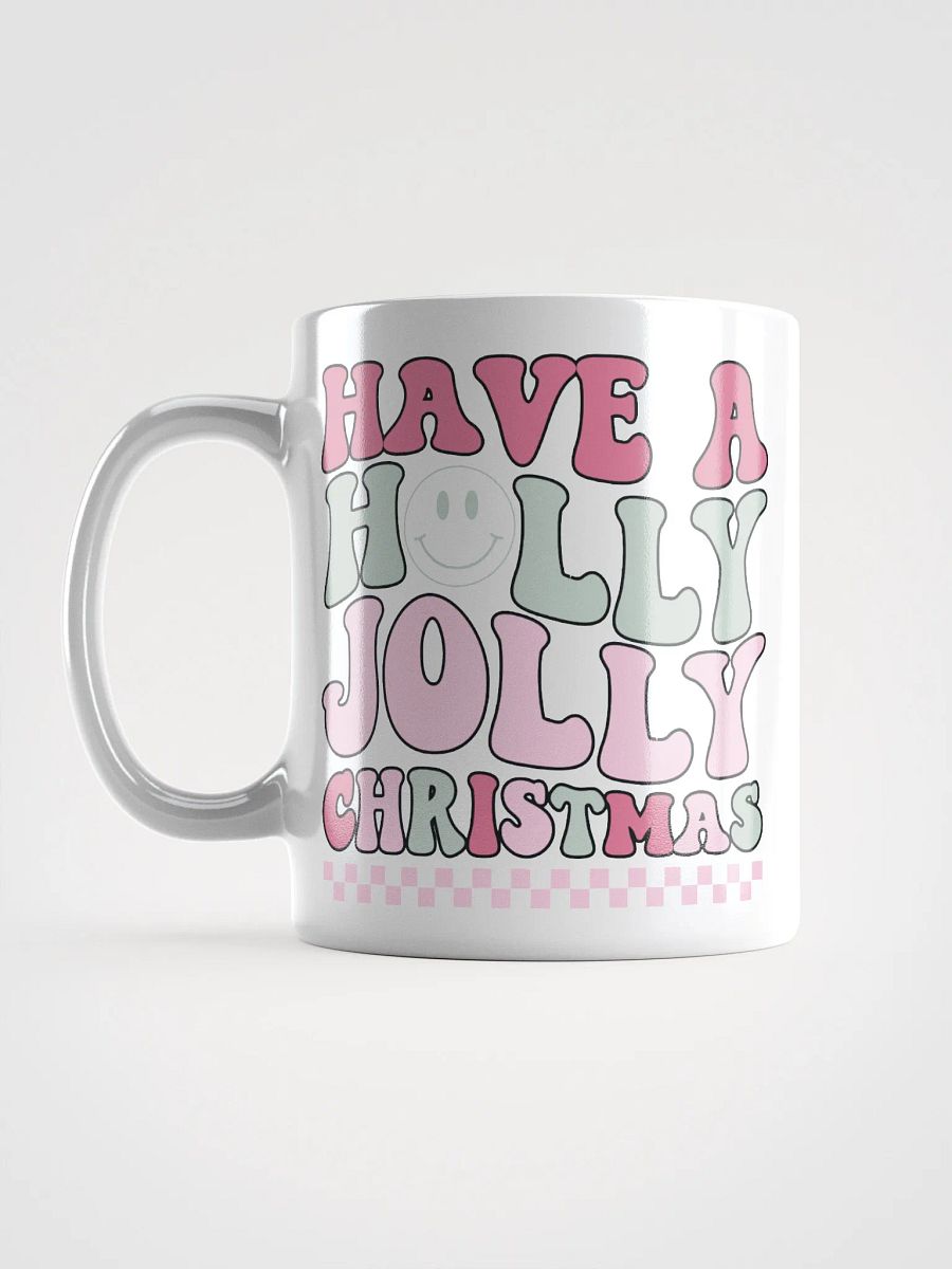 Holly Jolly Christmas-Mug-White product image (6)