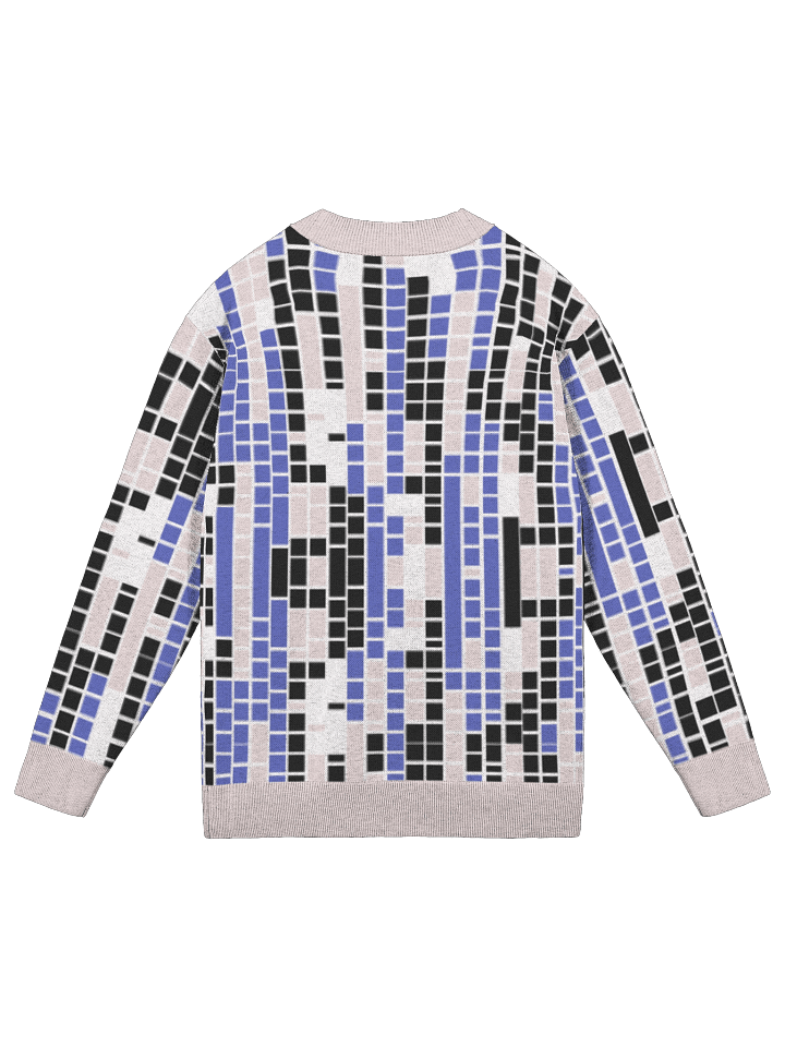 Vibrant Jacquard Knit Cardigan product image (7)