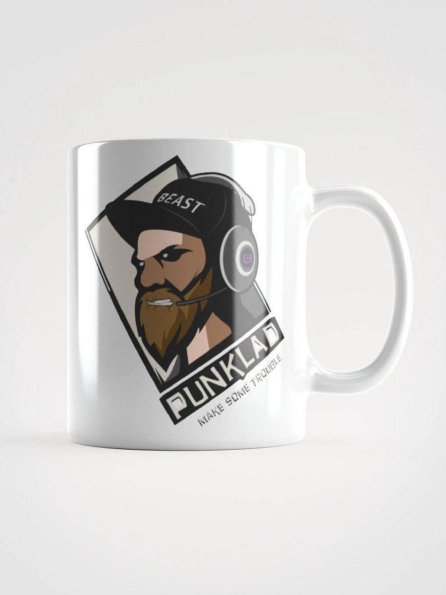 White Glossy mug: Punklad Logo product image (1)