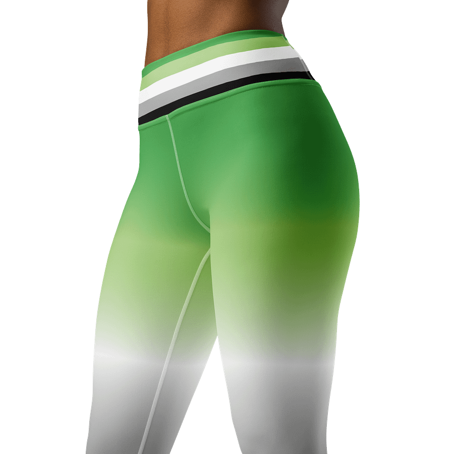 Aromantic Pride Gradient Leggings product image (4)