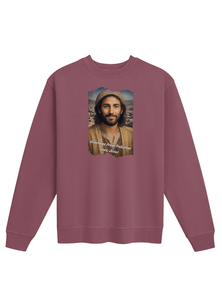 "Jesus in Palestine" Vintage-style Sweatshirt product image (1)