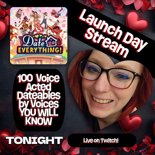 Going Live TONIGHT with the Launch Day for Date Everything! #dateeverythinggame 

We played the demo last weekend, and discov...