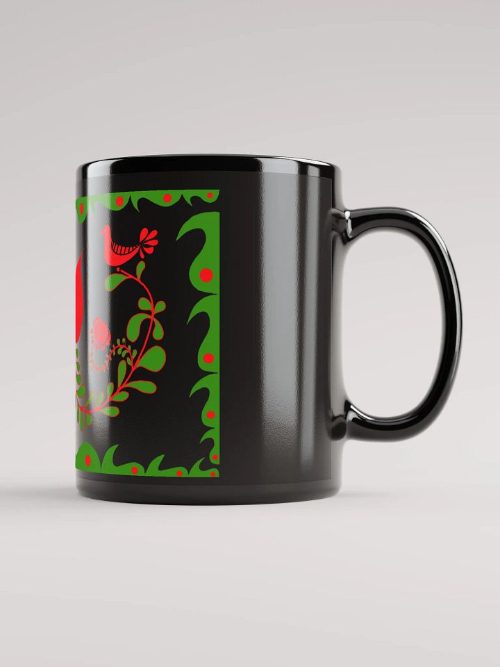 Hungarian Folk Art Floral Symphony Mug product image (1)