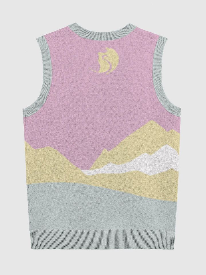 BlackKittenTech Sky High Pastel V-Neck Vest product image (7)