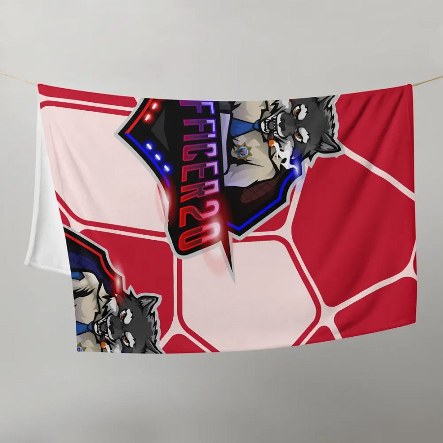 CHP Officer 20 Emblem Throw Blanket product image (21)