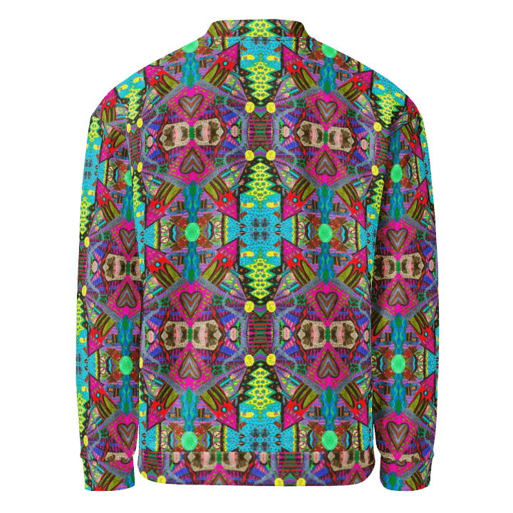 Abstract Tower Moment Unisex Bomber Jacket product image (2)