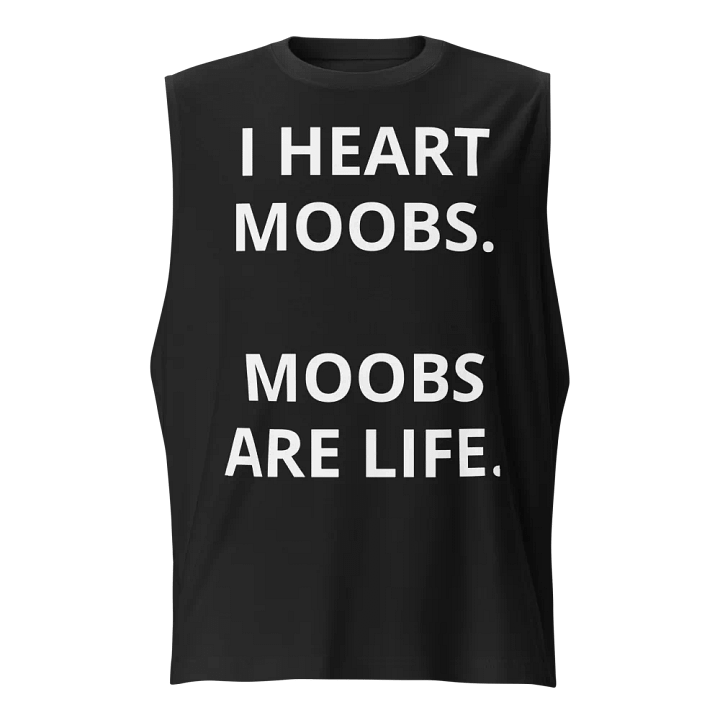 I Heart Moobs Muscle Tank product image (1)