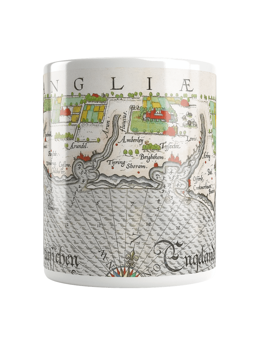 Vintage Coastal Map Mug product image (5)