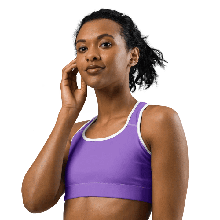 Plain Color Amethyst Sports Bra product image (1)