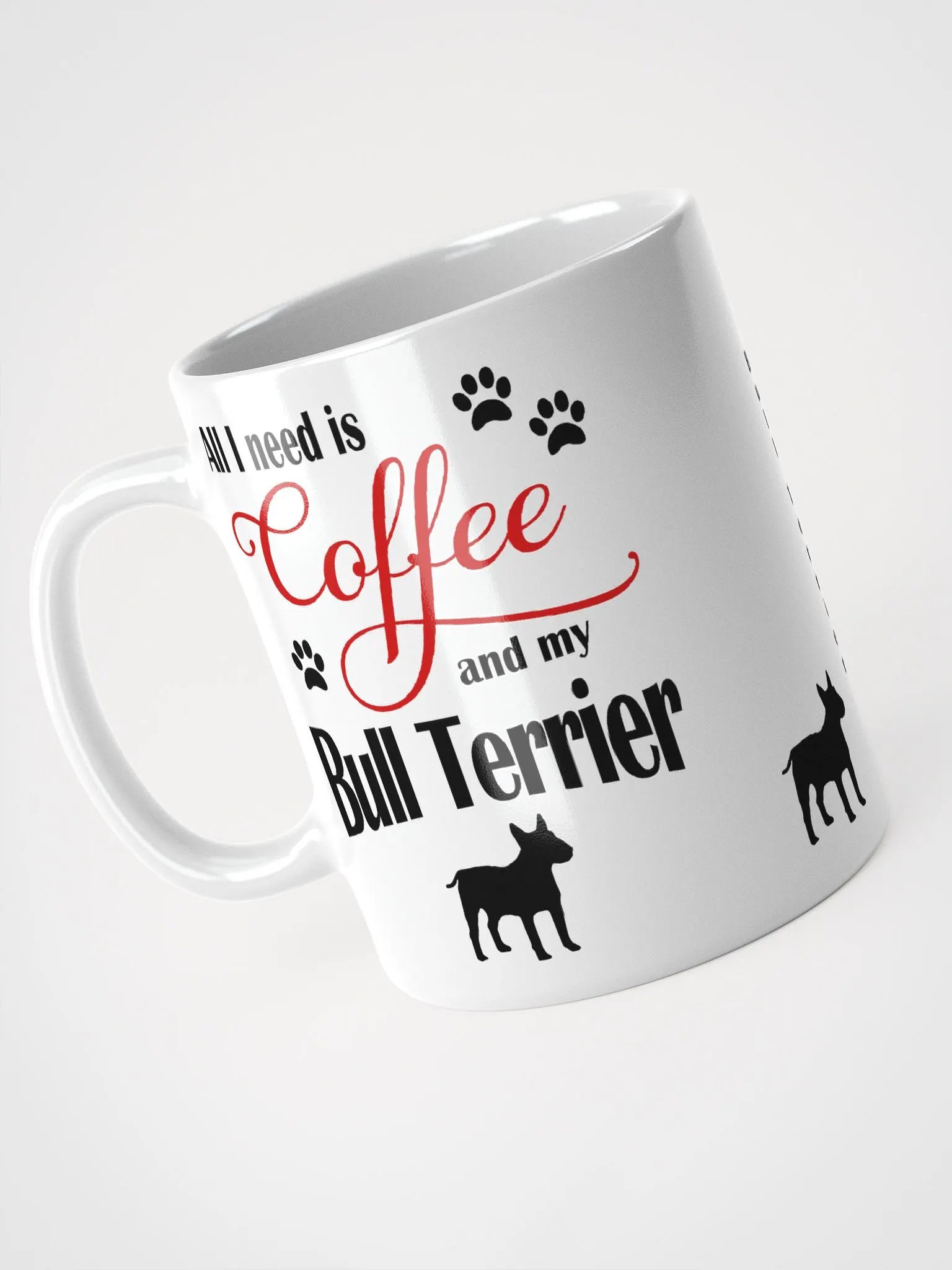Coffee and my Bull Terrier Mug product image (3)