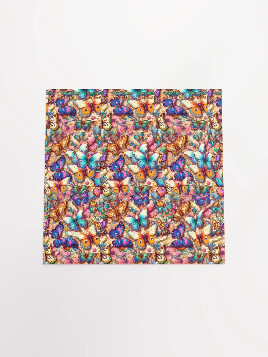 Butterfly Tunnel - 3D Stereogram Poster product image (18)