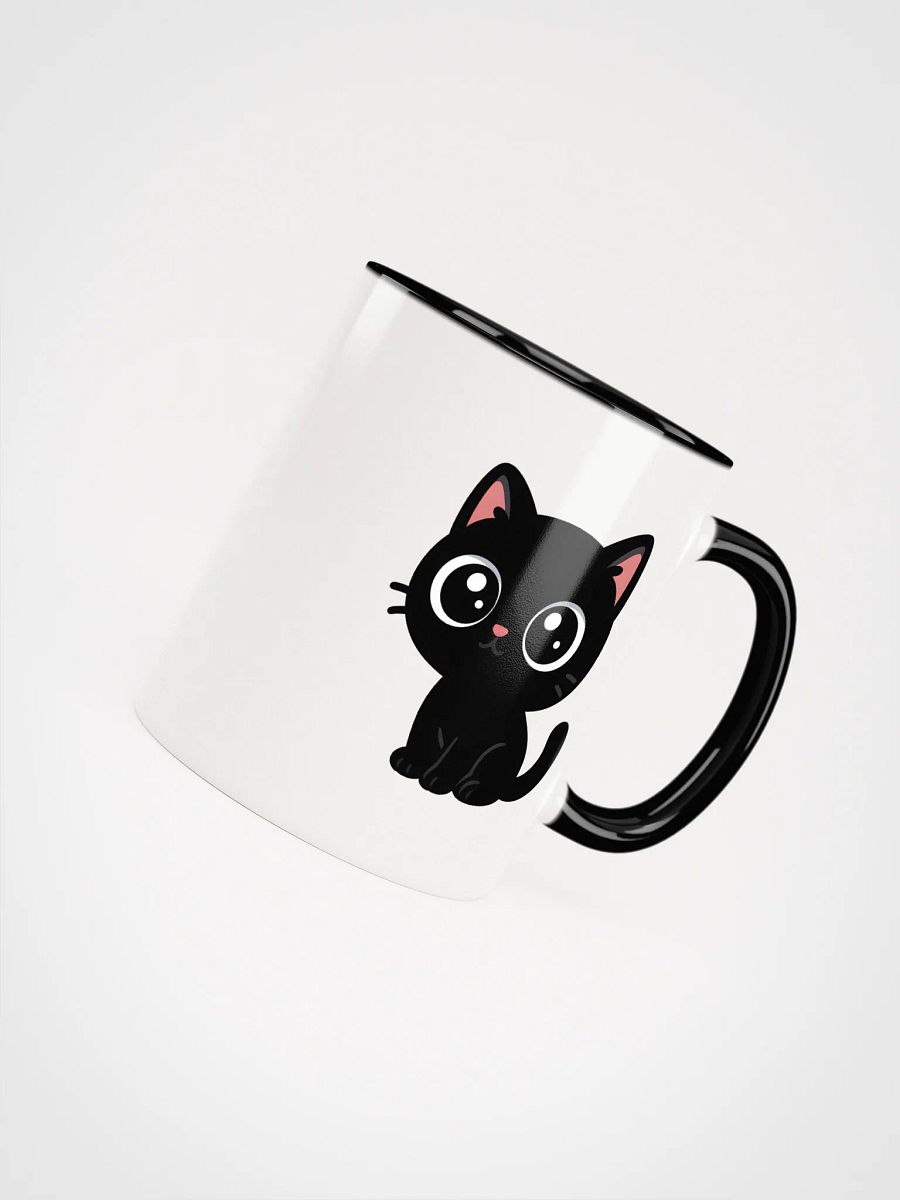 Cute Black Cat Mug product image (52)