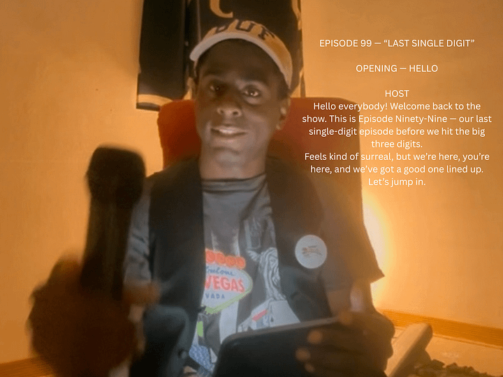 ep.99 last single digit episode 100 happy birthday Robert product image (2)