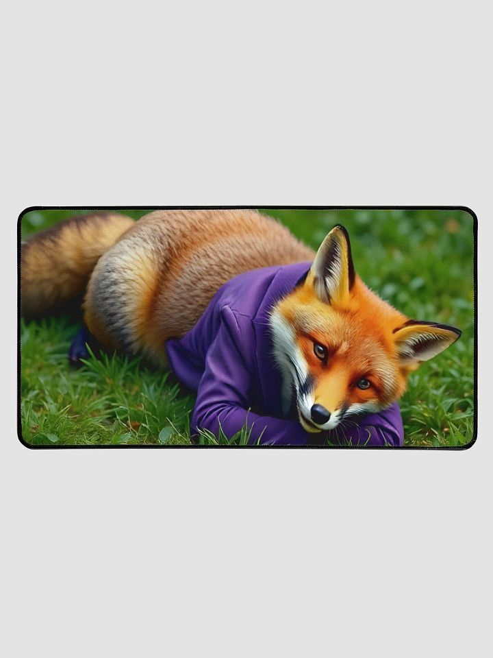 Foxy Desk Mat product image (1)