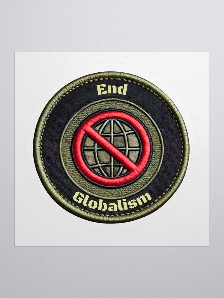 End Globalism Sticker product image (1)