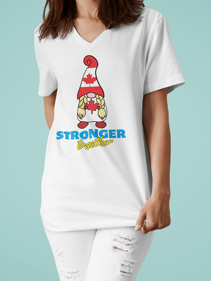 Canadian Gnome Stronger Together Tee product image (16)