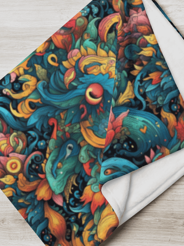 Rhapsody of Birds | Throw Blanket product image (4)
