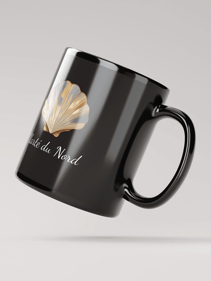Mug Noir - Clarté du Nord - Idée Cadeau Orignal product image (2)