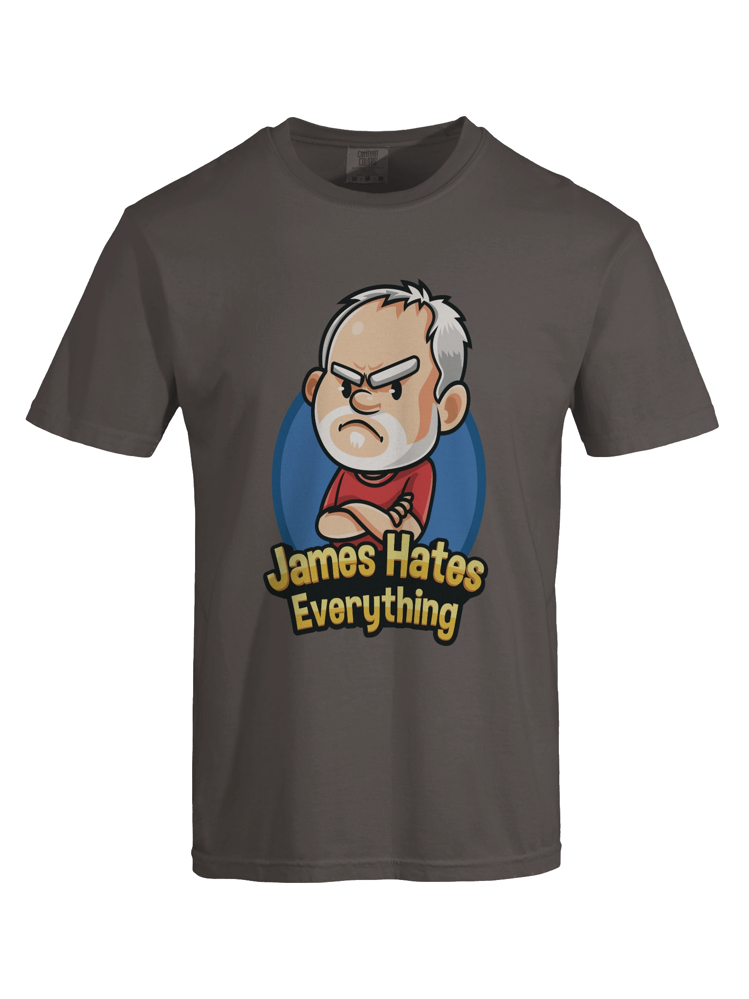 James Hates Everything T-Shirt (gray) product image (7)