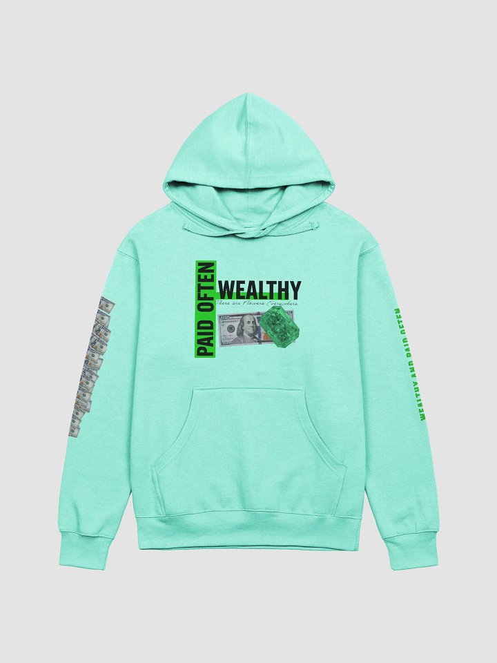 FAST GREEN Wealthy & Paid Often Hoodie product image (15)