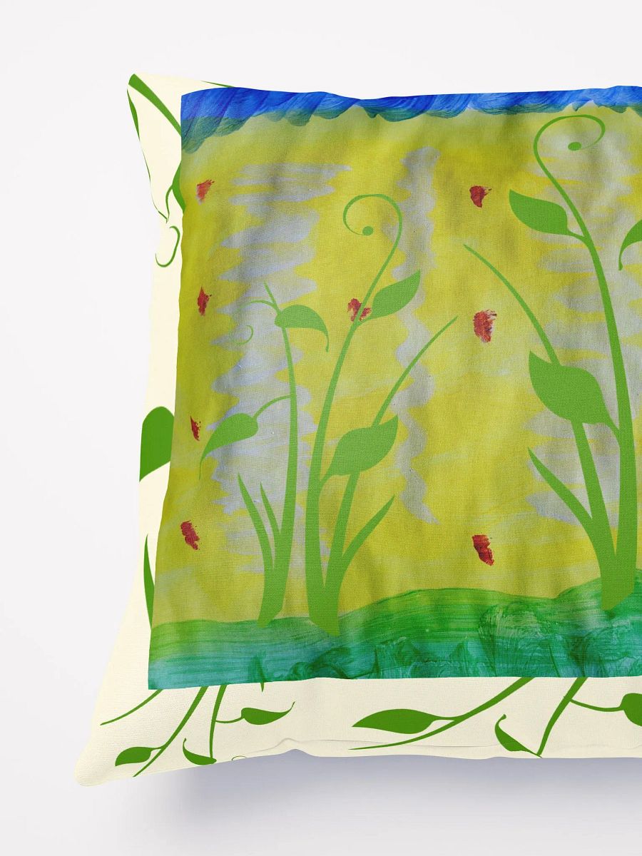 Leafy Garden Journal Buddy Throw Pillow product image (6)