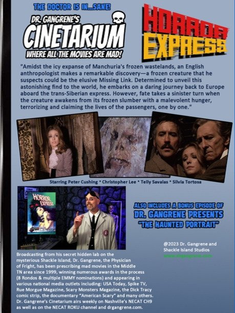 Dr. Gangrene's Cinetarium - Horror Express DVD product image (2)
