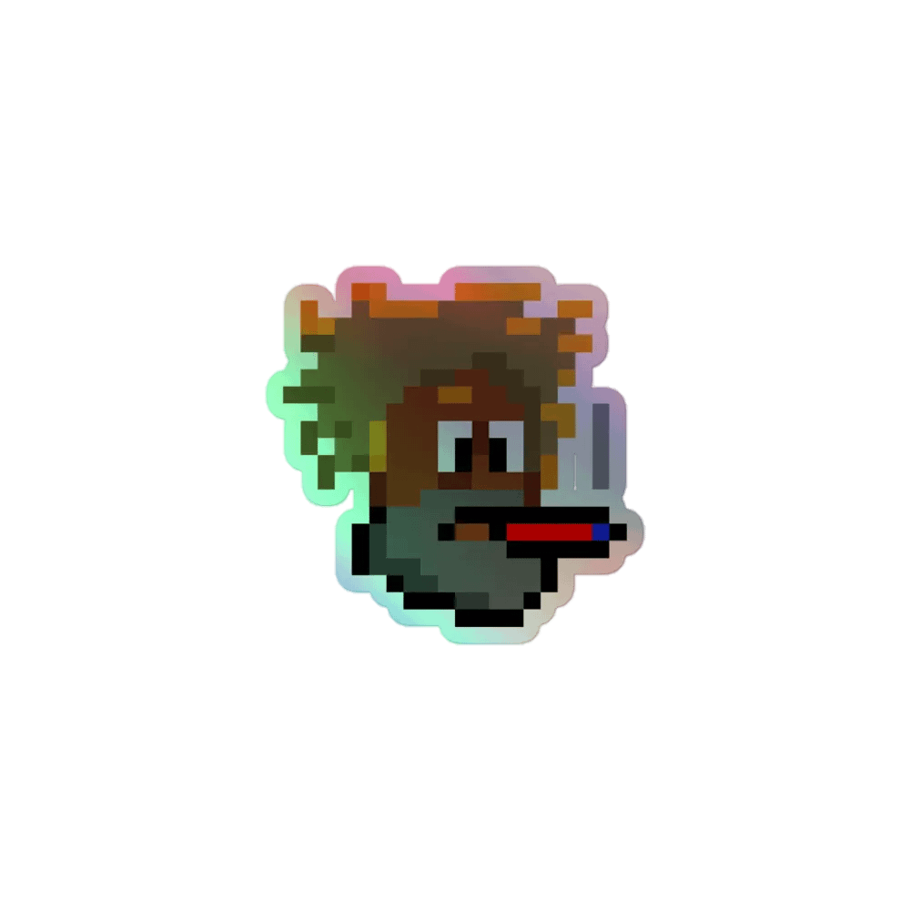 Panik Holographic Sticker product image (2)