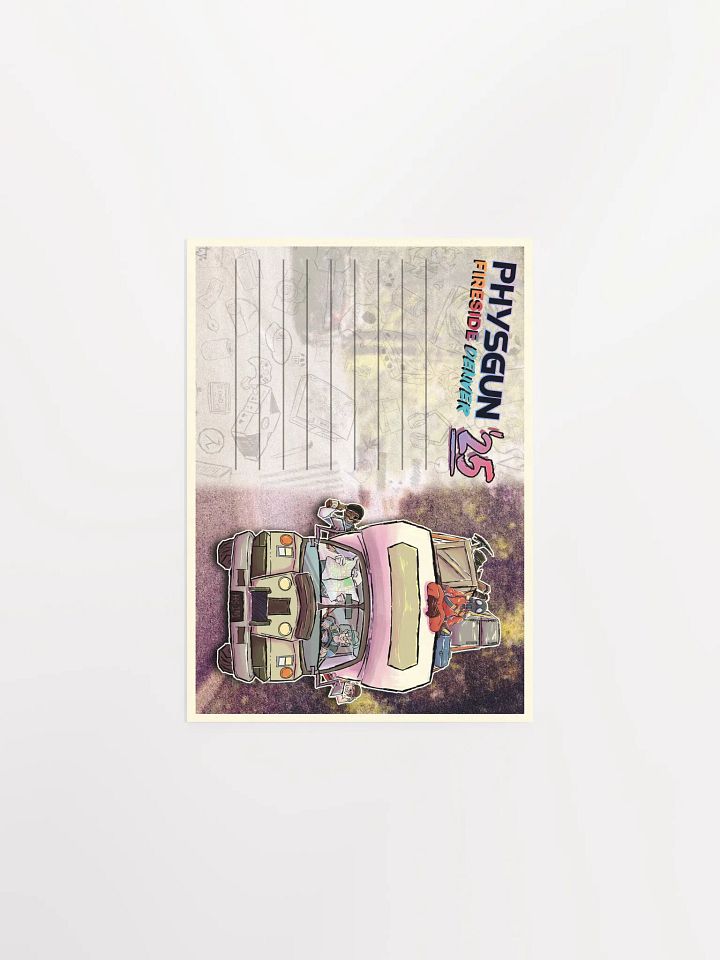 Physgun Fireside Denver 2025 LAN Poster - Postcard Version product image (1)