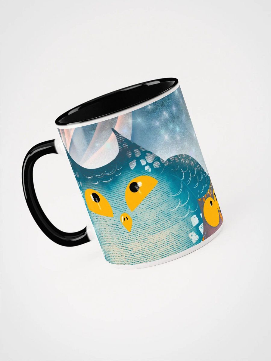 Blue Owl Trio Ceramic Accent Mug product image (26)