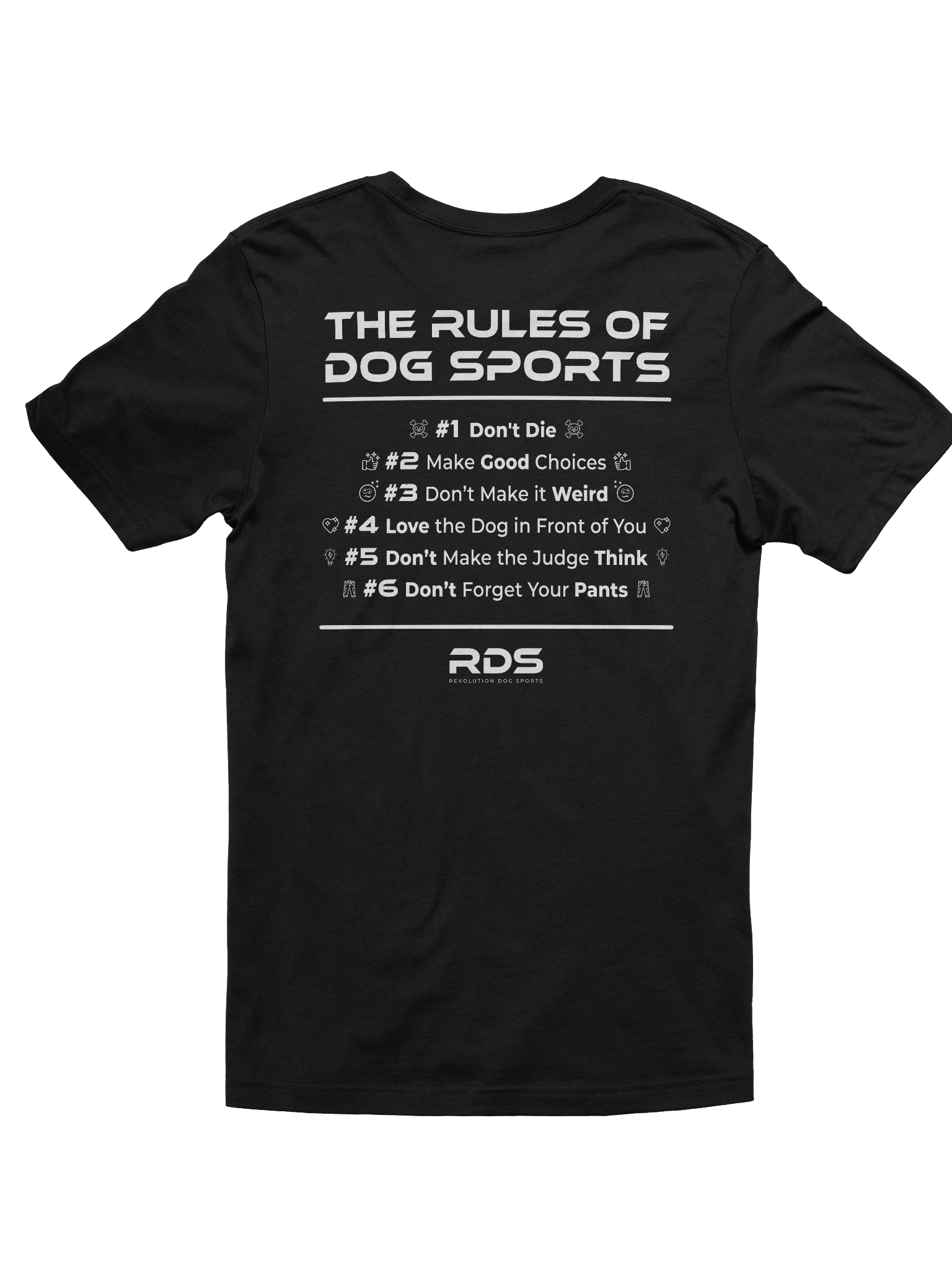 The Rules of Dog Sports T-Shirt product image (1)