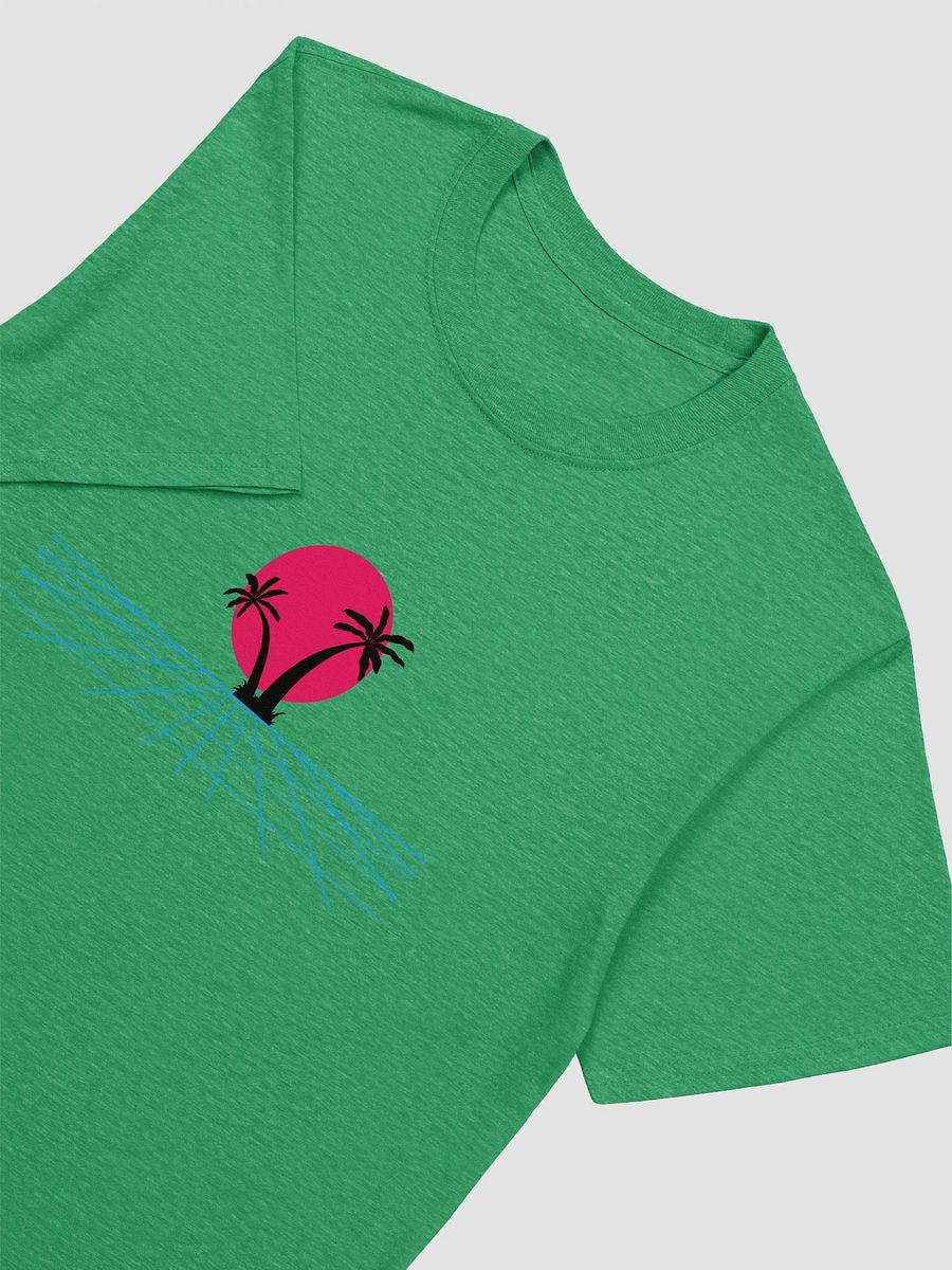 Retro Sunset Palm Unisex T-Shirt product image (3)
