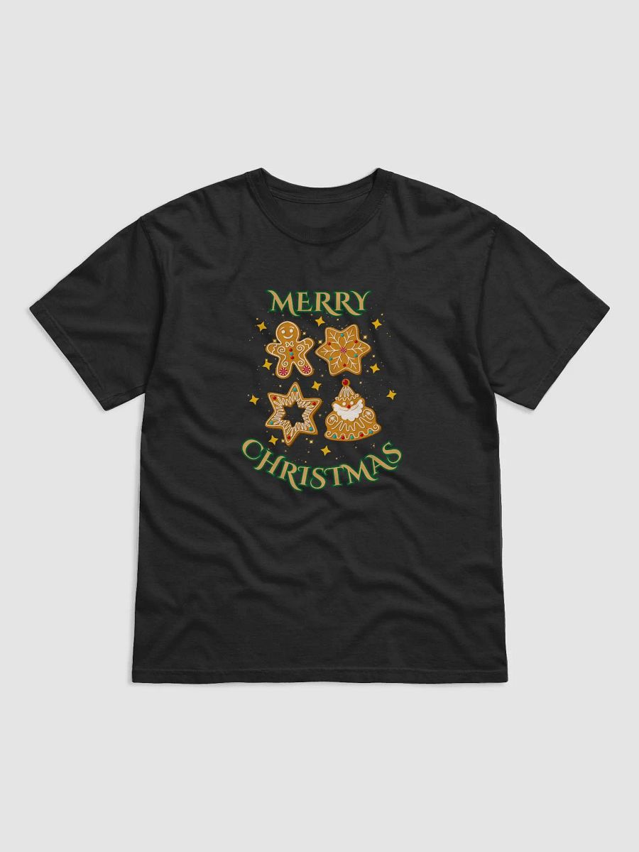 Black Gingerbread Cookie T shirt product image (1)