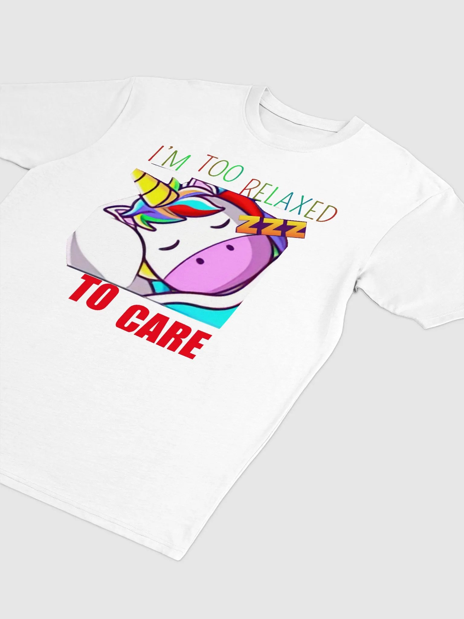 I'm Too Relaxed To Care Tee - Regular Fit product image (5)