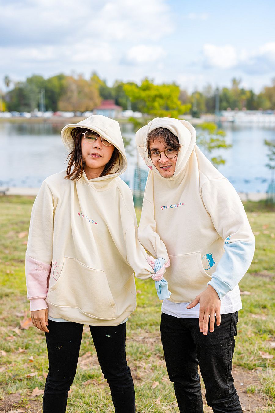 pastel doodle hoodie product image (18)