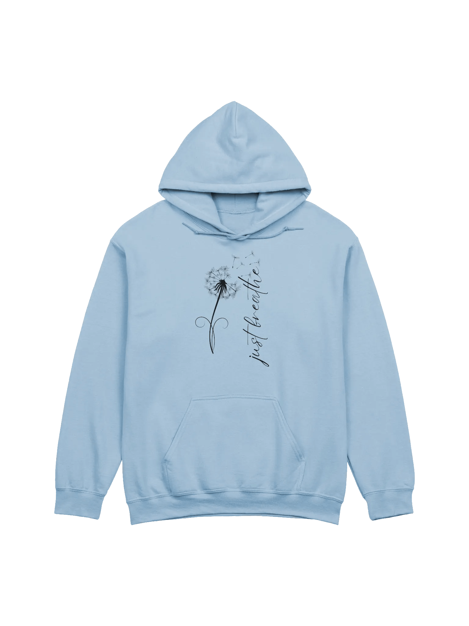 Tranquil Dandelion Hoodie - Breathe with Nature's Ease product image (1)