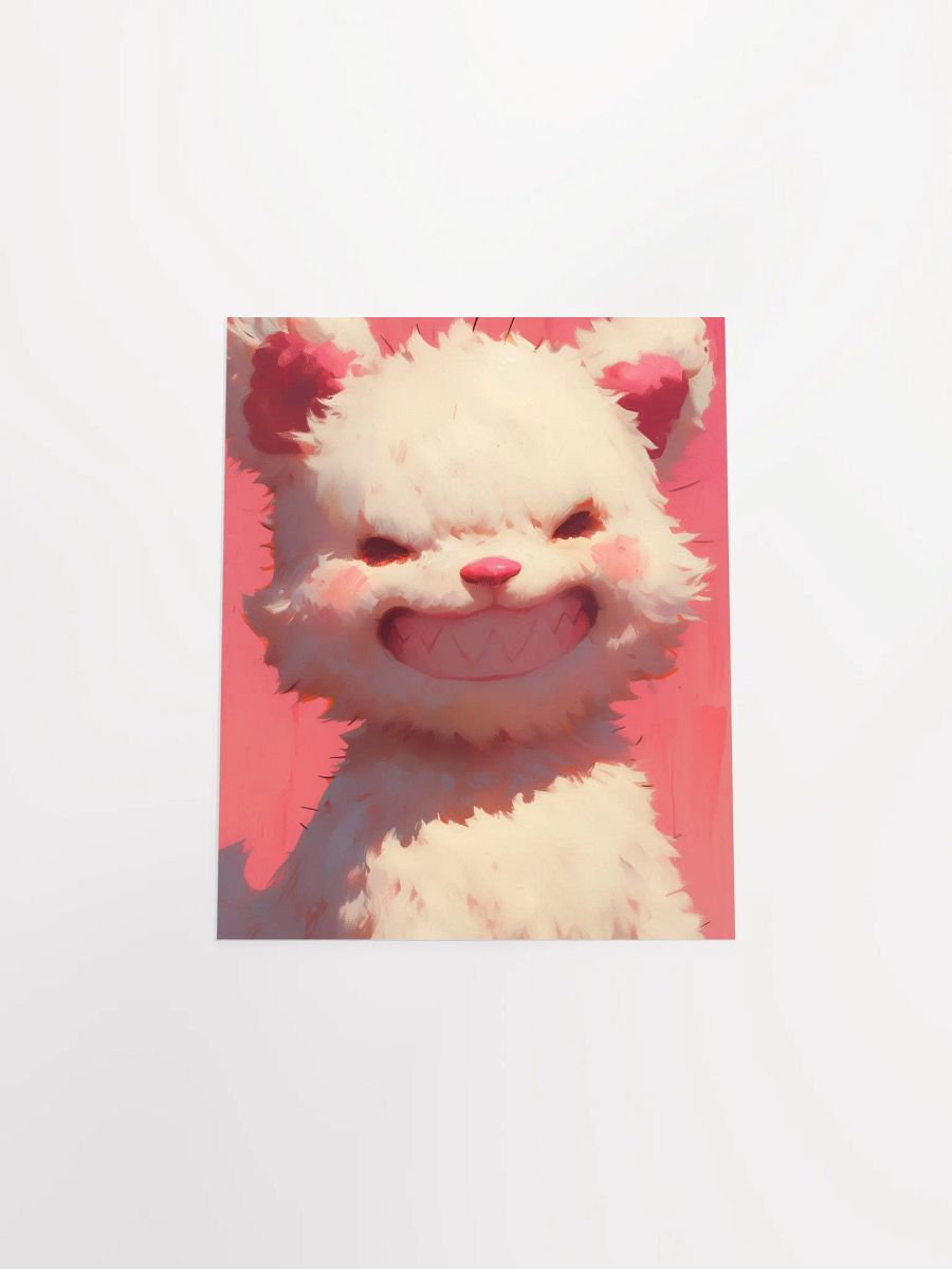 Whimsical Bear Grin Poster product image (7)