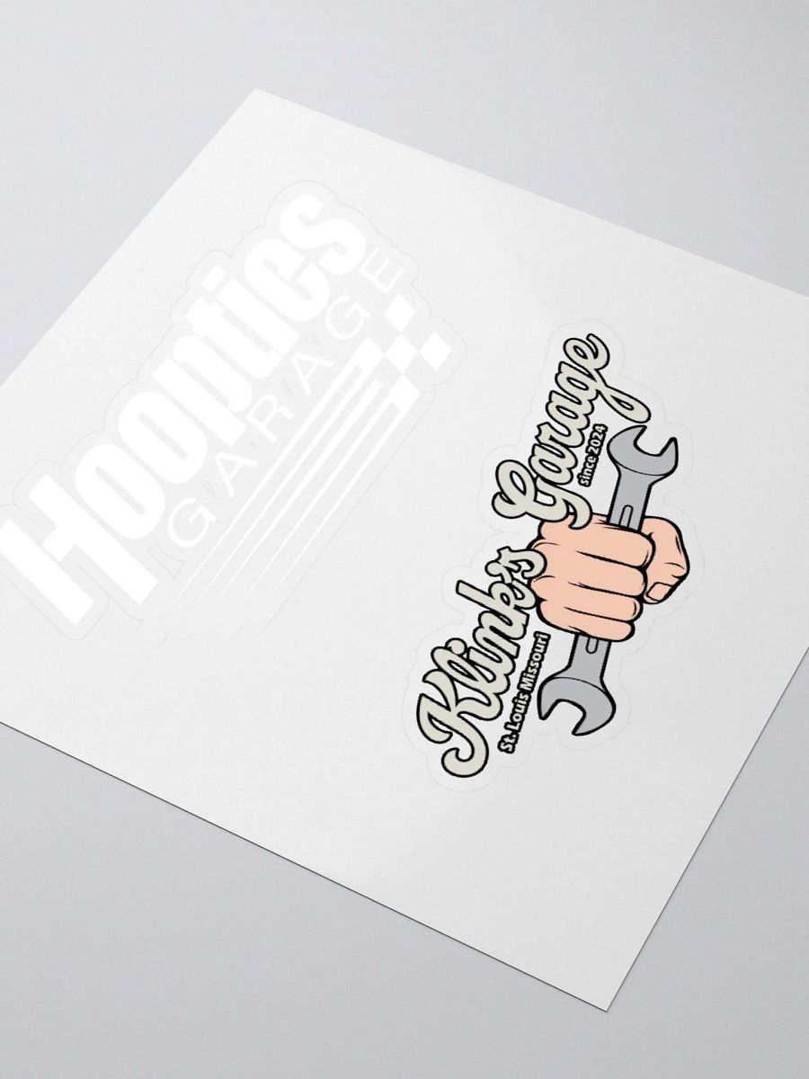 Hoopties & Klink's Garage Window decals product image (5)