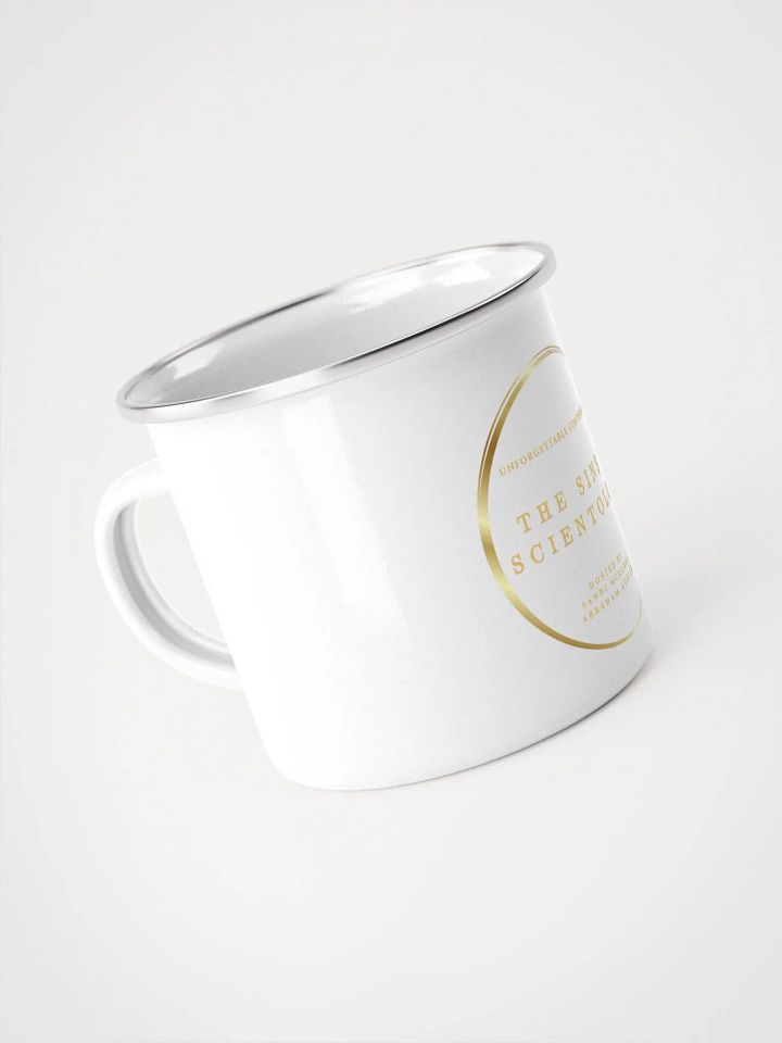 SOS Enamel Coffee Mug product image (2)