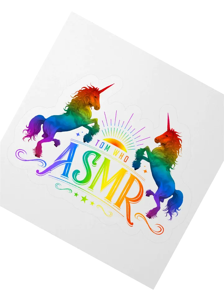 ASMR Unicorns Rainbow / Sticker product image (6)